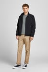 Essentials Suya Dayanıklı Regular Fit Bomber Erkek Ceket 12204277 SİYAH