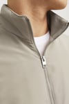 Essentials Suya Dayanıklı Regular Fit Bomber Erkek Ceket 12204277 BEJ