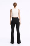 Fashion Friends Crop Fit Bisiklet Yaka Kadın Atlet 26Y0713K1 EKRU