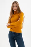 Fashion Friends Fitilli Balıkçı Yaka Bayan Kazak 23K0288K1 HARDAL