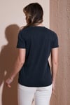 Fashion Friends Modal Karışımlı Regular Fit V Yaka Bayan Bluz 25Y0144K1 ANTRASİT