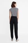 Fashion Friends Pamuklu Comfort Fit Normal Bel Lastikli Paça Bayan Eşofman Altı 25Y0214K1 SİYAH