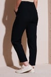 Fashion Friends Pamuklu Relaxed Fit Bayan Pantolon 24Y0250K1 SİYAH