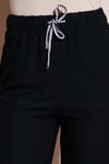 Fashion Friends Pamuklu Relaxed Fit Bayan Pantolon 24Y0250K1 SİYAH