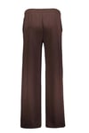 Fashion Friends Pamuklu Relaxed Fit Yüksek Bel Geniş Paça Bayan Eşofman Altı 25K0418K1 KAHVE