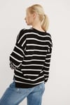 Fashion Friends Regular Fit Bisiklet Yaka Bayan Kazak 25K0477K1 SİYAH