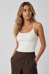 Fashion Friends Regular Fit Yuvarlak Yaka Kadın Atlet 26Y0702K1 EKRU