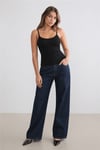Fashion Friends Regular Fit Yuvarlak Yaka Kadın Atlet 26Y0702K1 SİYAH