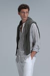 Fast % 100 Keten Comfort Fit Erkek Gömlek 111010624 YEŞİL