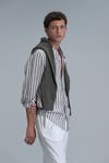 Fast % 100 Keten Comfort Fit Erkek Gömlek 111010624 YEŞİL