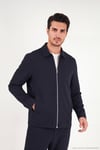 Fermuarlı Klasik Yaka Erkek Ceket CF26W3410981 LACİVERT