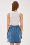 Fitilli Halter Yaka Kadın Atlet 26Y0479K1 BEYAZ