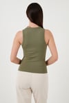 Fitilli Halter Yaka Kadın Atlet 26Y0479K1 HAKİ
