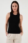 Fitilli Halter Yaka Kadın Atlet 26Y0479K1 SİYAH