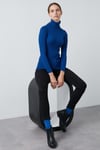 Fitilli Regular Fit Balıkçı Yaka Soft Akrilik Kadın Kazak 4614102 SAKS