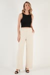 Fitilli Super Crop Örme Kadın Atlet 5865554 SİYAH