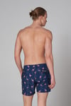 Flamingo Desenli Hızlı Kuruyan Erkek Mayo Short JFSSSWL61 LACİVERT