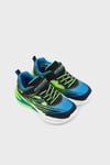 Flex-Glow Ultra Cırt Cırtlı Işıklı Sneaker Erkek Çocuk Ayakkabı 400139L BBLM Siyah-Mavi-Yeşil