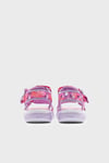 Flutter Hearts Sandal-Blurry Love Desenli Cırtl Cırtlı Kız Çocuk Sandalet 303110L PKLV Pembe-Lavanta