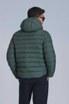 Gabriel Kaz Tüyü Dolgulu Slim Fit Kapüşonlu Erkek Mont 112120222 YEŞİL