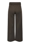 geggo Regular Fit Normal Bel Geniş Paça Kadın Pantolon 15208430 KAHVE