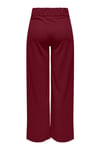 geggo Regular Fit Normal Bel Geniş Paça Kadın Pantolon 15208430 VİŞNE