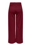 geggo Regular Fit Normal Bel Geniş Paça Kadın Pantolon 15208430 VİŞNE