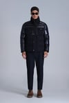 Genius Regular Fit % 100 Kuş Tüyü Dolgulu Fermuarlı Dik Yaka Şişme Erkek Mont 112120224 LACİVERT