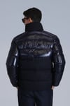 Genius Regular Fit % 100 Kuş Tüyü Dolgulu Fermuarlı Dik Yaka Şişme Erkek Mont 112120224 LACİVERT
