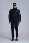 Genius Regular Fit % 100 Kuş Tüyü Dolgulu Fermuarlı Dik Yaka Şişme Erkek Mont 112120224 LACİVERT