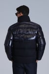 Genius Regular Fit % 100 Kuş Tüyü Dolgulu Fermuarlı Dik Yaka Şişme Erkek Mont 112120224 LACİVERT