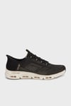 Glide Step Logolu Sneaker Kadın Ayakkabı 104610 BKGD SİYAH-GOLD