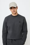 Grand Regular Fit Pamuklu Örme Kumaş Bisiklet Yaka Erkek Sweat 112030192 ANTRASİT