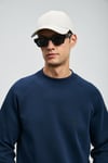 Grant Logolu Pamuklu Regular Fit Bisiklet Yaka Erkek Sweat 112030179 LACİVERT