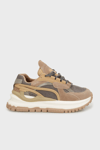 Guja Deri Kalın Tabanlı Sneaker Bayan Ayakkabı 38925K3312 CAMEL