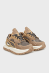 Guja Deri Kalın Tabanlı Sneaker Bayan Ayakkabı 38925K3312 CAMEL