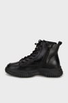 Guja Hakiki Deri Sneaker Bayan Bot 38925K31013 KÖMÜR