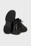 Guja Hakiki Deri Sneaker Bayan Bot 38925K31013 KÖMÜR