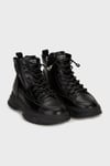 Guja Hakiki Deri Sneaker Bayan Bot 38925K31013 KÖMÜR
