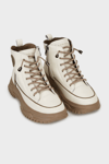 Guja Hakiki Deri Sneaker Bayan Bot 38925K31013 BEJ