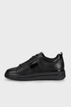 Hakiki Deri Bağcıklı Sneaker Erkek Ayakkabı 15224152S1 SİYAH