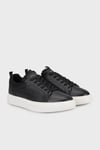 Hakiki Deri Kalın Tabanlı Sneaker Erkek Ayakkabı 15221593S1 SİYAH