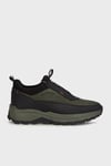 Hakiki Deri Kalın Tabanlı Sneaker Erkek Ayakkabı 152203372S6 SİYAH-HAKİ