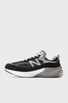 Hakiki Deri Karışımlı Kalın Taban Sneaker Unisex Ayakkabı W990BK6 SİYAH
