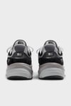 Hakiki Deri Karışımlı Kalın Taban Sneaker Unisex Ayakkabı W990BK6 SİYAH