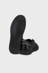 Hakiki Deri Logolu Sneaker Erkek Ayakkabı 15221038S1 SİYAH