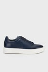 Hakiki Deri Sneaker Erkek Ayakkabı 15218661L2 LACİVERT