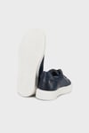 Hakiki Deri Sneaker Erkek Ayakkabı 15218661L2 LACİVERT