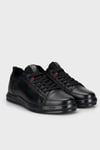 Hakiki Deri Sneaker Erkek Ayakkabı 15210397S6 SİYAH