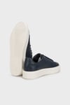 Hakiki Deri Sneaker Erkek Ayakkabı 15218639L2 LACİVERT